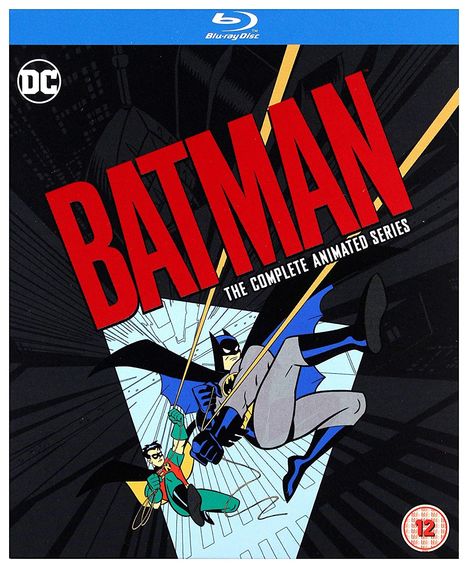 Batman: The Complete Animated Series (Blu-ray) (UK Import), 12 Blu-ray Discs