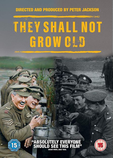 They Shall Not Grow Old (2018) (UK-Import), DVD