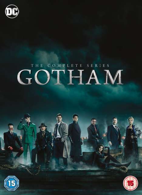 Gotham Season 1-5 (UK Import), 6 DVDs