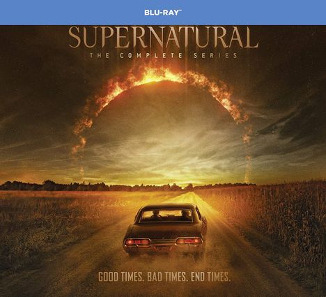 Supernatural (Complete Series), 58 Blu-ray Discs