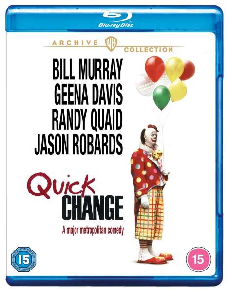 Quick Change (1990) (Blu-ray) (UK Import), Blu-ray Disc