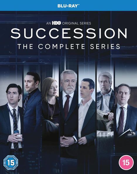 Succession Season 1-4 (Blu-ray) (UK Import), 12 Blu-ray Discs