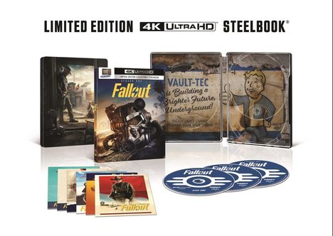 Fallout Season 1 (Ultra HD Blu-ray im Steelbook) (UK Import), Ultra HD Blu-ray
