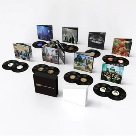 Oasis: Complete Studio Album Collection (remastered) (180g) (Limited Edition) (Box Set), 14 LPs