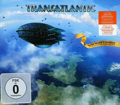 Transatlantic: More Never Is Enough (3CD + 2DVD), 3 CDs und 2 DVDs