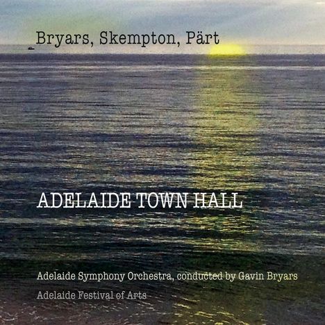 Adelaide Symphony Orchestra - Adelaide Town Hall, CD