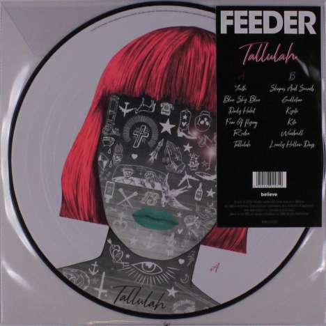 Feeder: Tallulah (Deluxe-Edition) (Picture Disc), LP