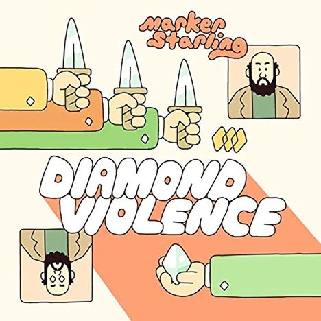 Marker Starling: Diamond Violence (Limited Edition) (Clear Vinyl), LP