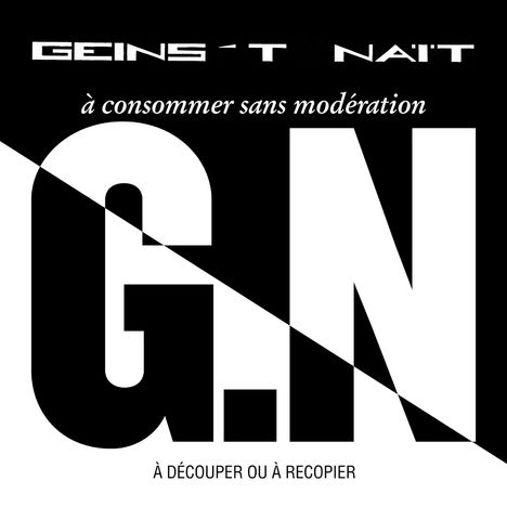 Geins't Naït: A Consommer Sans Moderation, CD