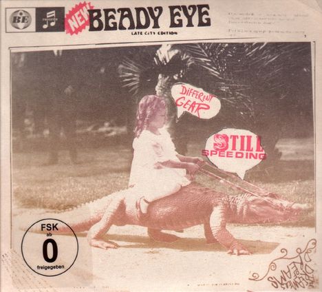 Beady Eye: Different Gear, Still Speeding, 1 CD und 1 DVD