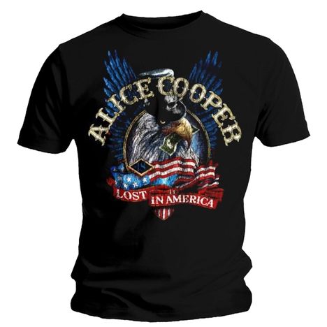 Alice Cooper: Lost In America (Gr.S), T-Shirt