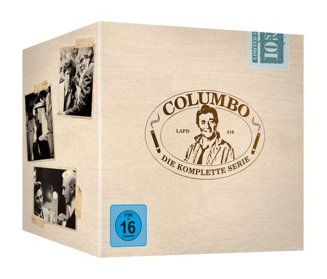 Columbo (Komplette Serie), 35 DVDs