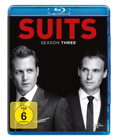 Suits Season 3 (Blu-ray), 4 Blu-ray Discs