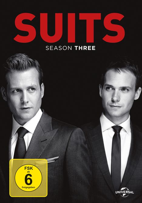 Suits Season 3, 4 DVDs