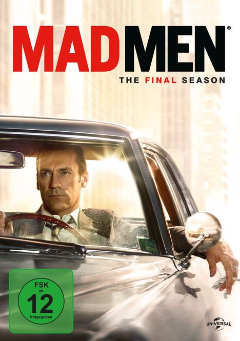 Mad Men Season 7 (finale Staffel), 6 DVDs