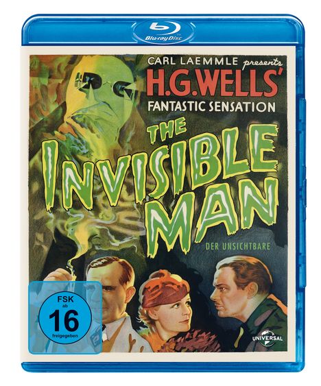 Der Unsichtbare (1933) (Blu-ray), Blu-ray Disc