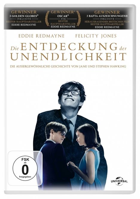 Die Entdeckung der Unendlichkeit, DVD