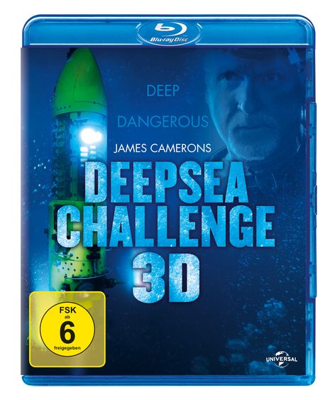 James Cameron's Deepsea Challenge (3D Blu-ray), Blu-ray Disc