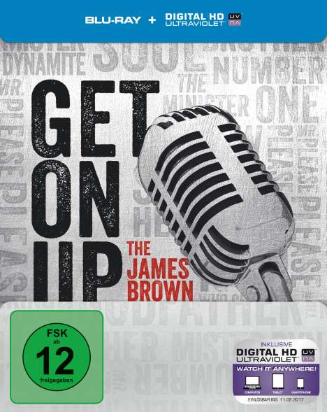Get On Up (Blu-ray im Steelbook), Blu-ray Disc