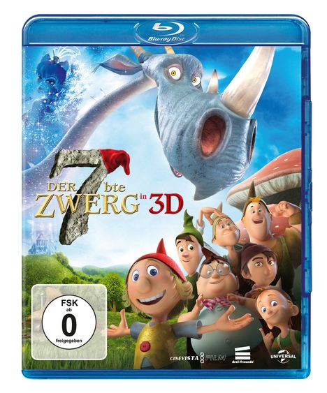Der 7bte Zwerg (3D Blu-ray), Blu-ray Disc