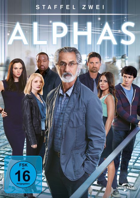 Alphas Season 2 (finale Staffel), 4 DVDs