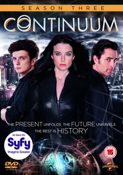 Continuum Season 3 (UK Import), 3 DVDs