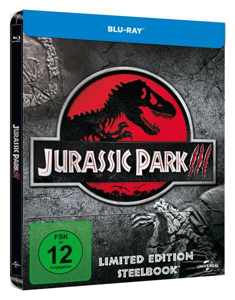 Jurassic Park 3 (Blu-ray im Steelbook), Blu-ray Disc