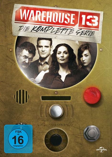 Warehouse 13 (Komplette Serie), 16 DVDs