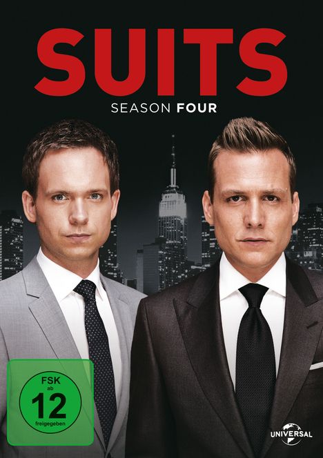 Suits Staffel 4, 4 DVDs