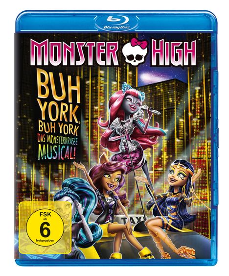 Monster High - Buh York, Buh York (Blu-ray), Blu-ray Disc