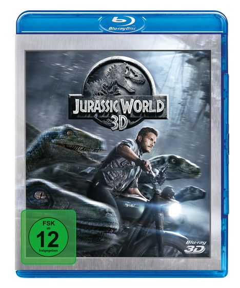 Jurassic World (3D &amp; 2D Blu-ray), 2 Blu-ray Discs