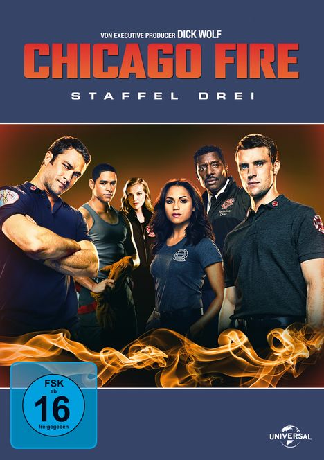 Chicago Fire Staffel 3, 6 DVDs