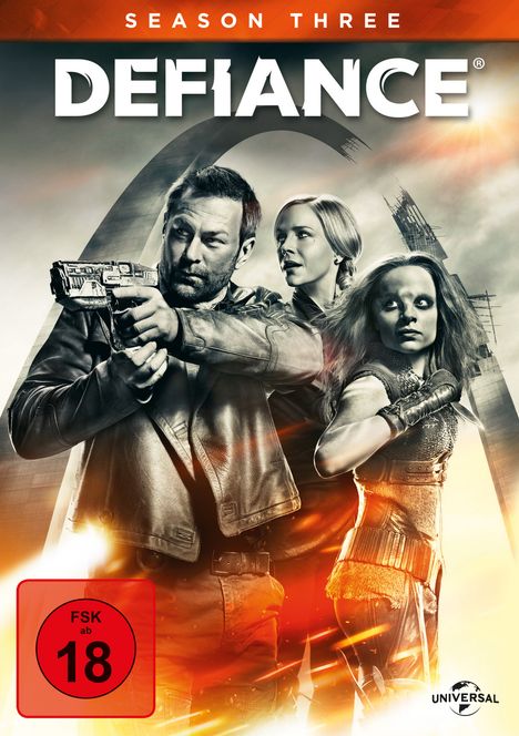Defiance Season 3, 4 DVDs