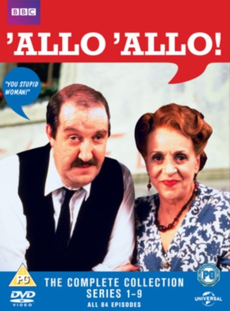 'Allo' Allo Season 1-9 (UK Import), 16 DVDs