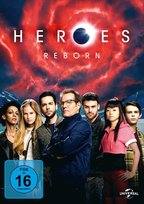 Heroes Reborn Season 1, 4 DVDs