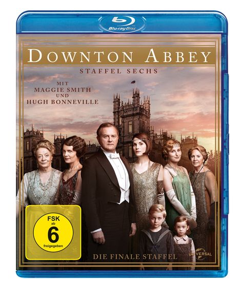 Downton Abbey Season 6 (finale Staffel) (Blu-ray), 3 Blu-ray Discs