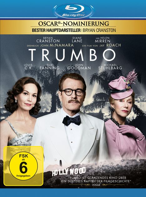 Trumbo (Blu-ray), Blu-ray Disc