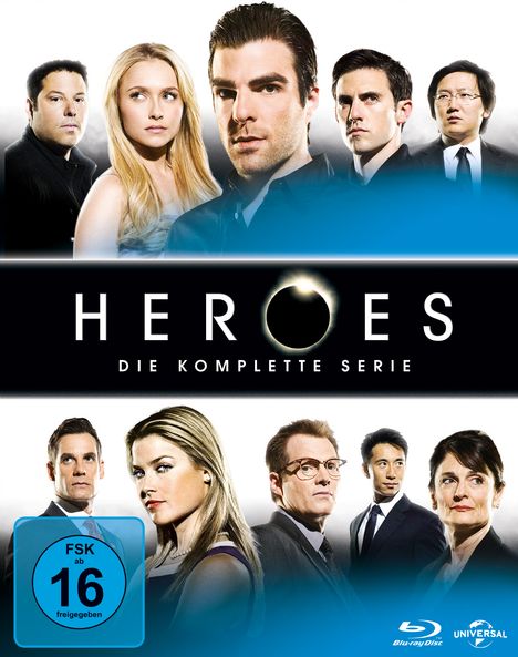 Heroes (Komplette Serie) (Blu-ray), 17 Blu-ray Discs