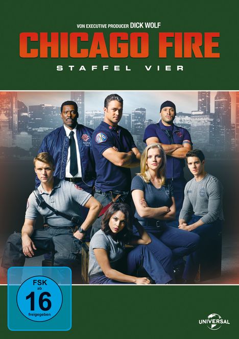 Chicago Fire Staffel 4, 6 DVDs