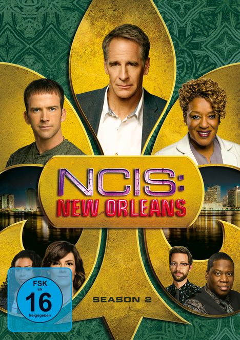 Navy CIS: New Orleans Staffel 2, 6 DVDs