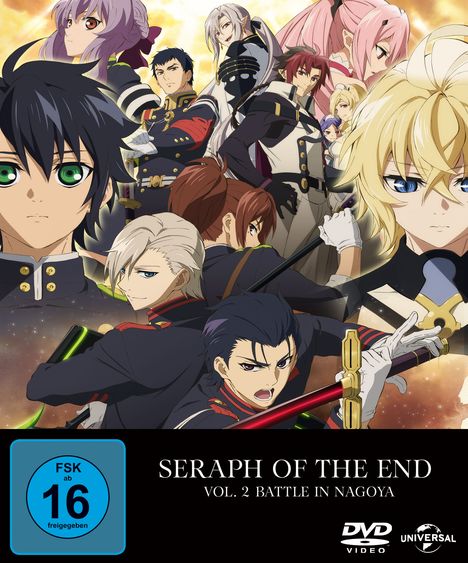 Seraph of the End Vol. 2: Battle in Nadoya, 2 DVDs