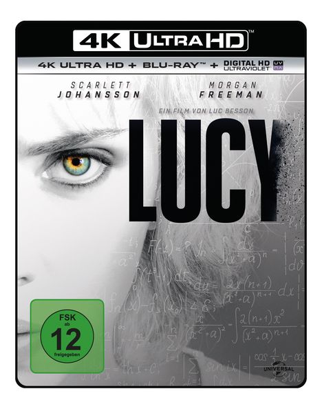 Lucy (Ultra HD Blu-ray &amp; Blu-ray), 1 Ultra HD Blu-ray und 1 Blu-ray Disc