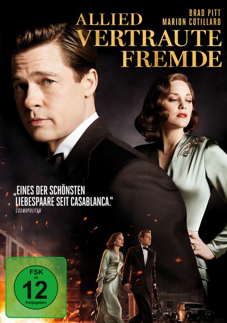 Allied - Vertraute Fremde, DVD