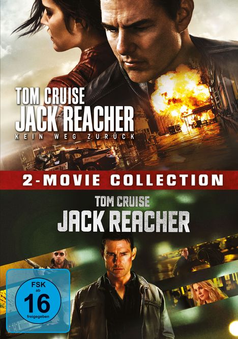 Jack Reacher / Jack Reacher: Kein Weg zurück, 2 DVDs