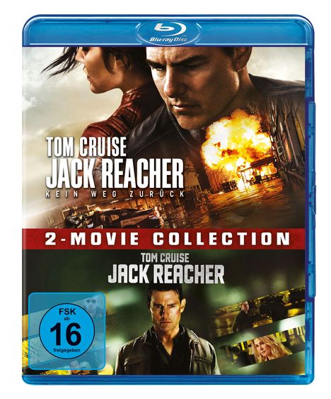 Jack Reacher / Jack Reacher: Kein Weg zurück (Blu-ray), 2 Blu-ray Discs