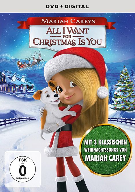 Mariah Carey's All I want for Christmas is you, DVD