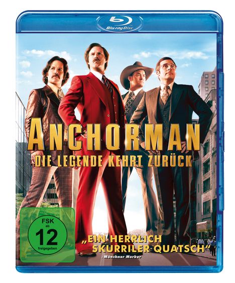 Anchorman - Die Legende kehrt zurück (Blu-ray), Blu-ray Disc