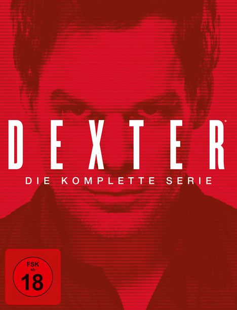 Dexter (Komplette Serie), 35 DVDs