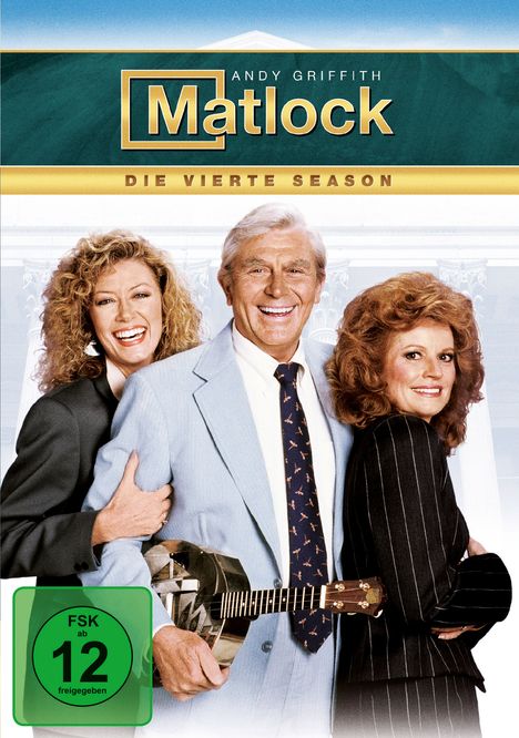 Matlock Season 4, 6 DVDs