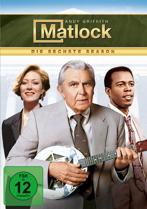 Matlock Staffel 6, 6 DVDs